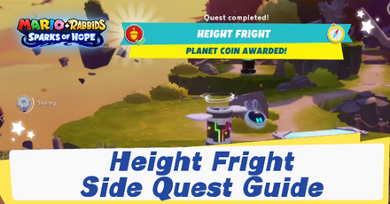 Mario + Rabbids Sparks of Hope - Height Fright Banner