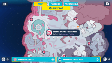 Mario + Rabbids Sparks of Hope - Desert Highway Darkmess Step 1