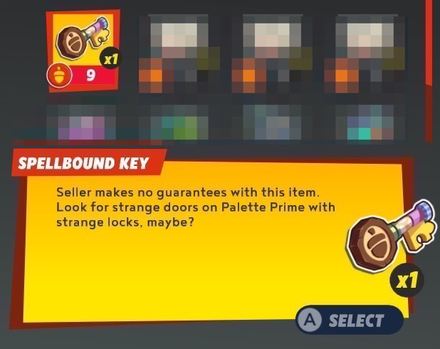 Planet Keys are used to enter Secret Zones