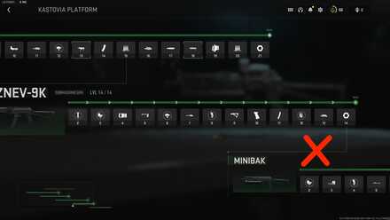 Vaznev 9-k Progression Tree