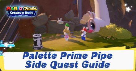 Mario + Rabbids Sparks of Hope - Palette Prime Pipe Banner