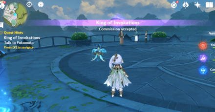 Genshin - King of Invokations Commission
