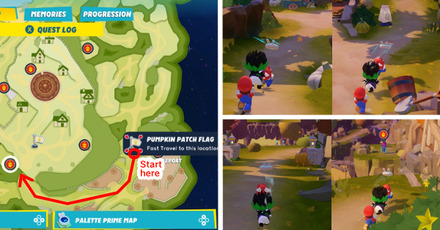 Mario + Rabbids Sparks of Hope - Map Location and how to get there