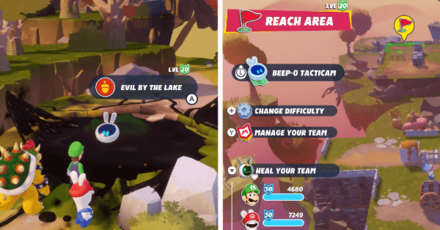 Mario + Rabbids Sparks of Hope - Reach the Area