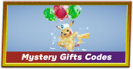 Pokemon Scarlet and Violet SV - Mystery Gift Codes