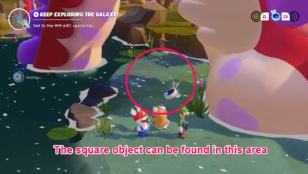 Mario + Rabbids Sparks of Hope - Behind the Dragon head