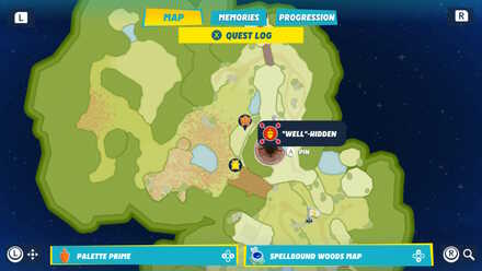 Well Hidden Map Location