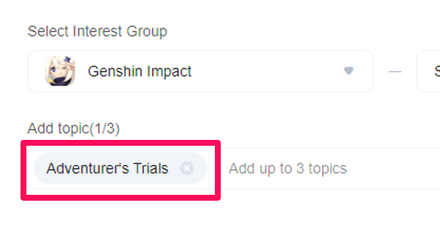 Genshin - How to Participate Topic Event Step 3