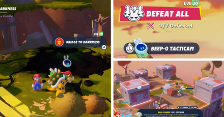 Mario + Rabbids Sparks of Hope - Defeat 7 enemies to complete the quest.png