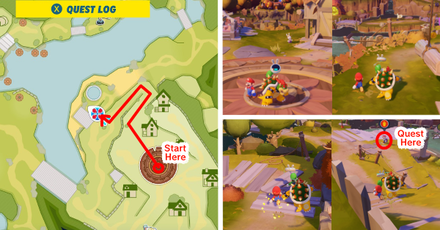 Mario + Rabbids Sparks of Hope - Go down by the river northwest of Paletteville.png