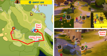 Mario + Rabbids Sparks of Hope - How to get to the quest location.png