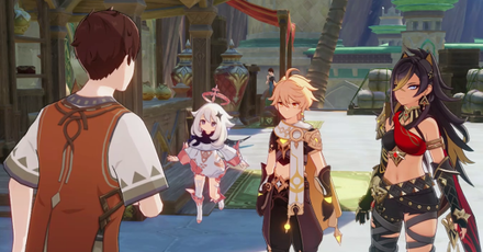 Genshin Impact - The Missing Village Keepers Quest Guide - Walkthrough - Go to Caravan Ribat