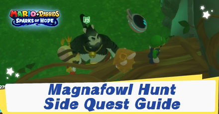 Mario + Rabbids Sparks of Hope - Magnafowl Hunt Banner