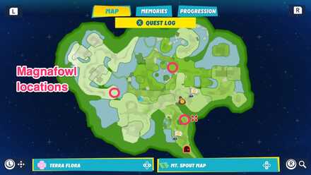 Maganafowl Locations