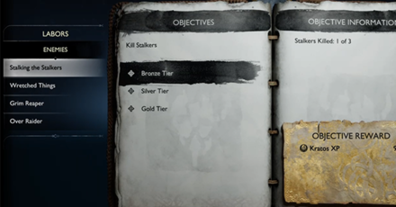 GOWR - Finish Labors to Get XP