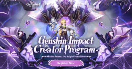 Genshin - Creator Program Version 3.2 - Streaming Event Registration Page