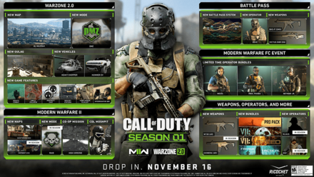 MW2 Season 1 Splash Poster