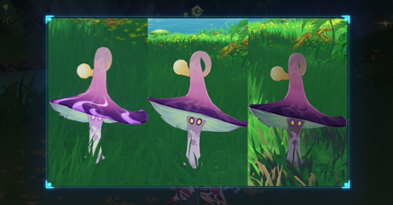 Genshin - Capture Fungi with the Wisdom Orb Step 2, mode;scale