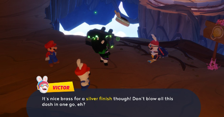 Mario + Rabbids Sparks of Hope - Silver Finish