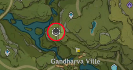 Genshin - Fungus Capture Zone 2 Map Location