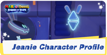 Mario Rabbids Sparks of Hope Jeanie Character Profile