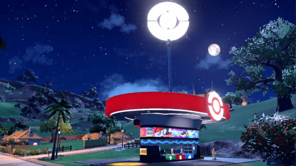Pokemon Scarlet and Violet SV - Outdoor version Pokemon Center