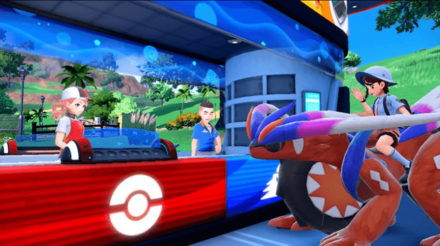 Pokemon Scarlet and Violet SV - Outdoor Pokemon Center