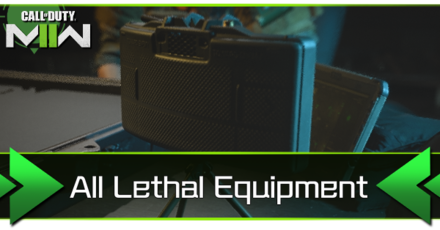 Modern Warfare 2 - List of All Lethal Equipment