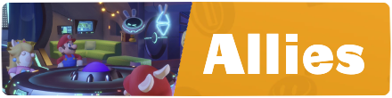 Mario Rabbids Sparks of Hope Allies