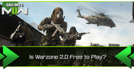 Warzone 2.0 - Is Warzone 2.0 Free to Play