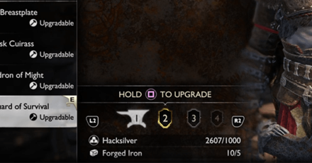 GOWR - Used to Upgrade Equipment