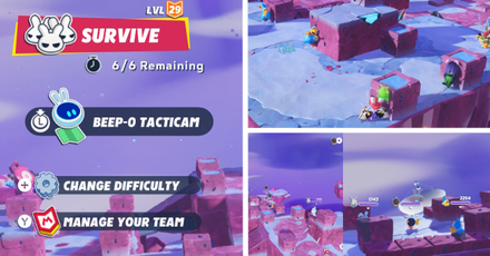 Mario + Rabbids Sparks of Hope - Survive for 6 turns to complete the quest