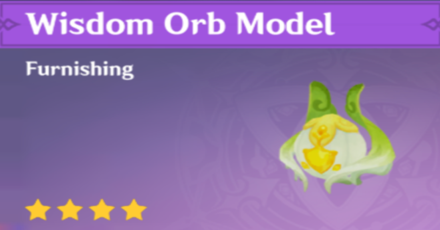 Genshin Impact - How to Get Wisdom Orb Model Furnishing