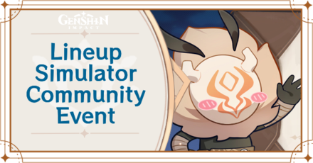 Genshin Impact - Lineup Simulator Event Guide