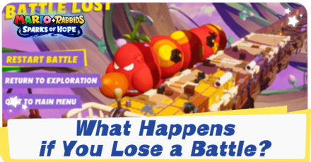 Mario Rabbids Sparks of Hope What Happens if You Lose a Battle