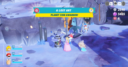 Mario + Rabbids Sparks of Hope - After placing the head, a chest will appear beside the sculpture