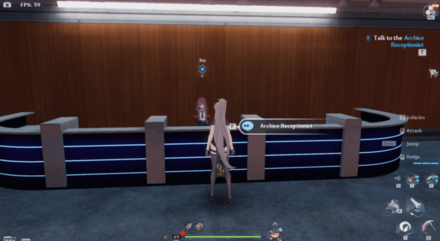 Runaway Now_Archive Receptionist