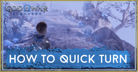 GoW Ragnarok - How to Quick Turn