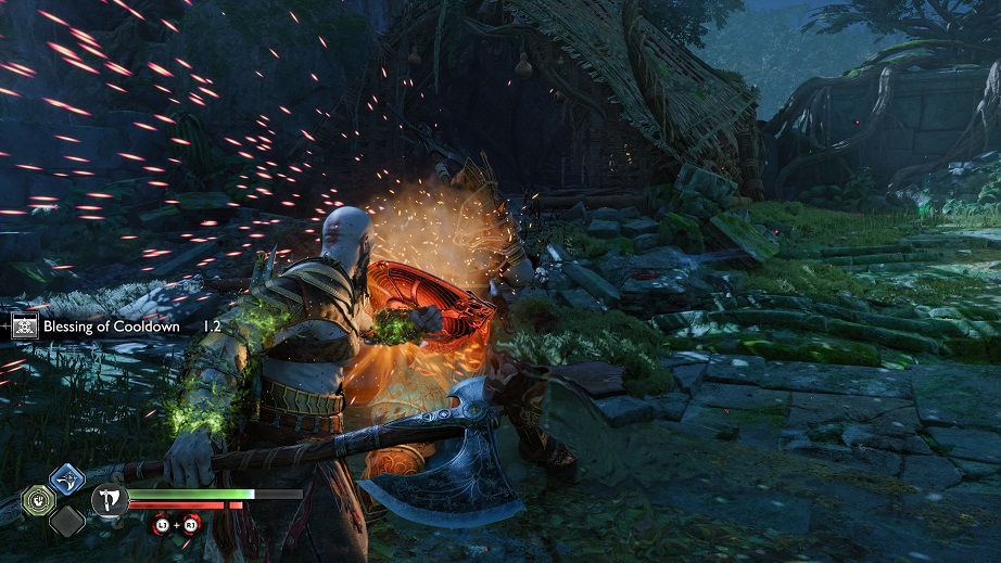 Ragnarok - parrying Fiske