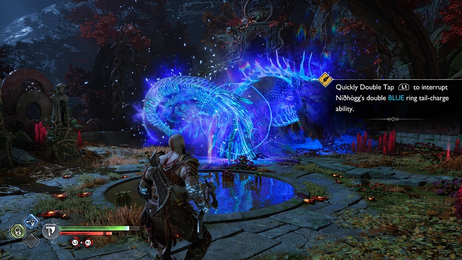 Ragnarok - double blue ring tail attack