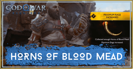 God of War Ragnarok - Horns of Blood Mead