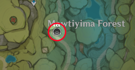 Genshin - Fungus Capture Zone 3 Map