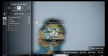 GoW Ragnarok - Waypoints