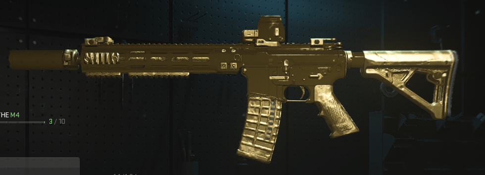 Modern Warfare 3 - Gold M4 Camo