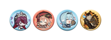 Genshin - Chibi Emoji Badges