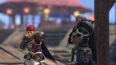 MH Rise Sunbreak Sir Jae with Master Arlow