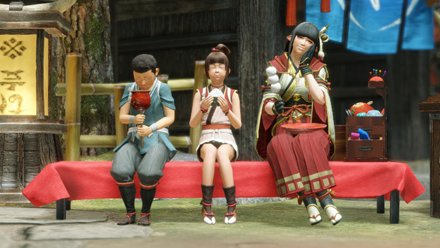 MH Rise Sunbreak Komitsu with Hinoa