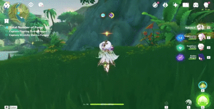 Genshin - Fabulous Fungus Frenzy  Topic Event Catch Fungi