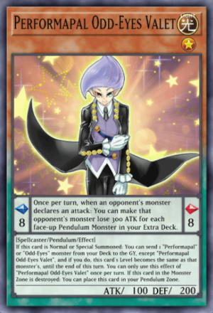 Performapal Odd-Eyes Valet