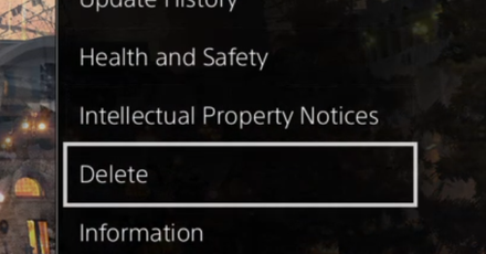 God of War Ragnarok - Deleting Game